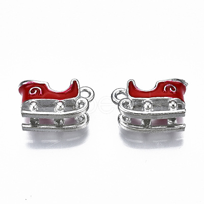 Alloy Enamel Pendants ENAM-Q443-011-RS-1