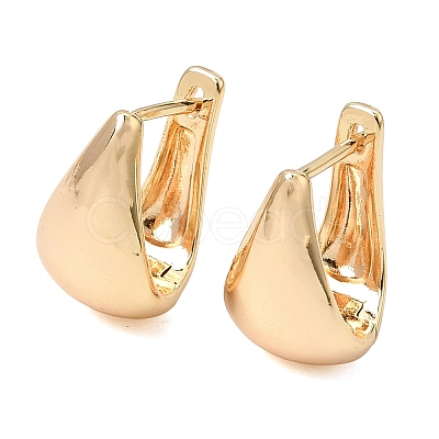 Brass Hoop Earrings for Women KK-CBACA55-21G-1
