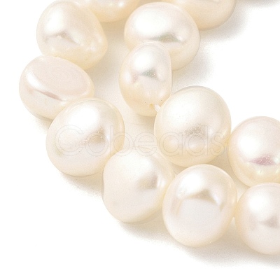Natural Cultured Freshwater Pearl Beads Strands PEAR-A006-09G-X-1