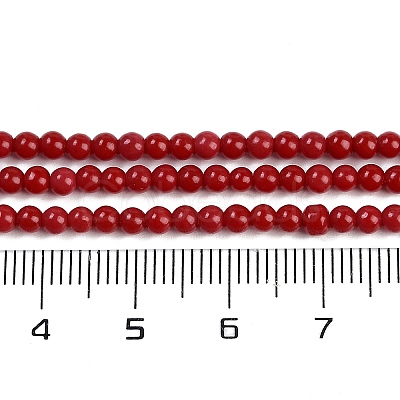 Synthetic Coral Beads Strands CORA-M003-01-1