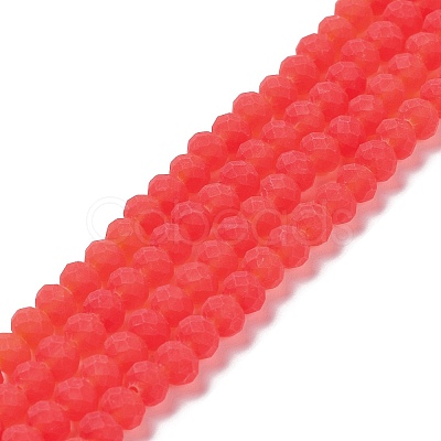 Transparent Glass Beads Strands EGLA-A044-T1mm-MD01-1