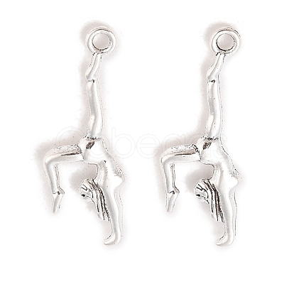 Tibetan Style Zinc Alloy Dancer Pendants LS-TIBEP-R334-283AS-RS-1