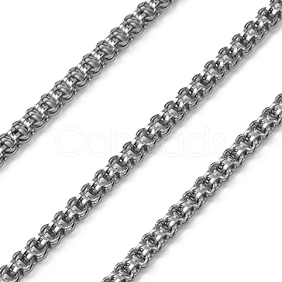304 Stainless Steel Link Chains CHS-B006-07P-1