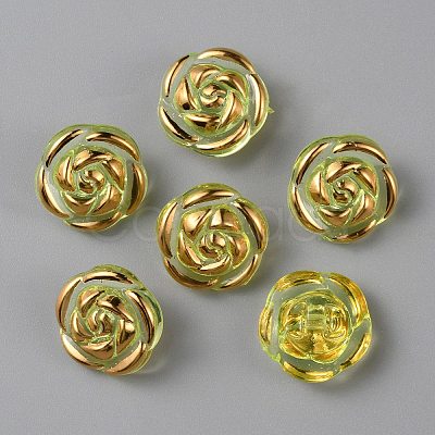 Transparent Acrylic Buttons DIY-WH0032-17B-1