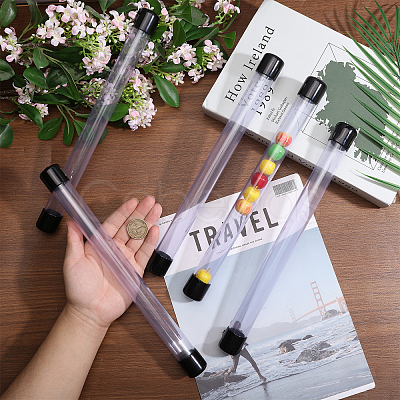 PVC Plastic & Rubber Transparent Storage Tube FIND-WH0173-158A-1