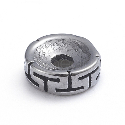 Retro 304 Stainless Steel Spacer Beads X-STAS-L243-040AS-1