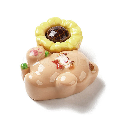 Opaque Resin Decoden Cabochons CRES-L042-A05-1