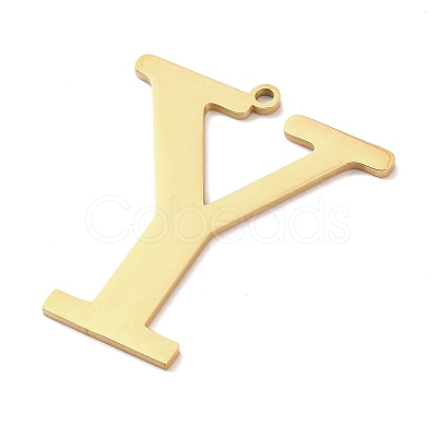 304 Stainless Steel Pendants STAS-C157-01G-Y-1