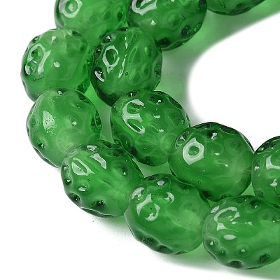 Handmade Lampwork Beads Strands LAMP-Z011-01F-1