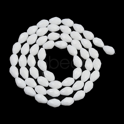 Opaque Solid Color Beads Strands EGLA-N013-P4mm-D02-1