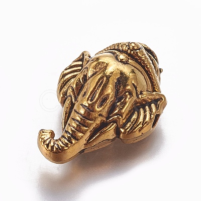 Tibetan Style Alloy Beads TIBEB-L003-03-1