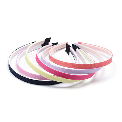 Plain Plastic Hair Band Findings OHAR-Q275-03-1