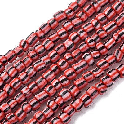 Handmade Lampwork Beads Strands BLOW-K001-01A-17-1
