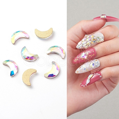 Glass Rhinestone Nail Art Decoration Accessories MRMJ-S035-04P-1