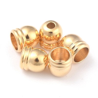 Brass Core End Caps KK-O139-15A-G-1