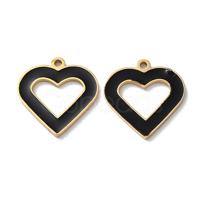 Ion Plating(IP) 304 Stainless Steel Pendants STAS-C083-04G-01-1