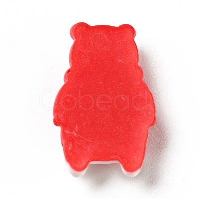 Opaque Christmas Resin Cabochons RESI-G039-11-1