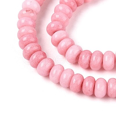 Ombre Effect Dyed Glass Beads Strands GLAA-T030-07A-04-1