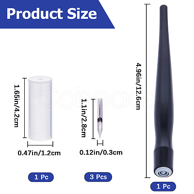 Plastic Permeation Pen Sets TOOL-WH0053-07-1