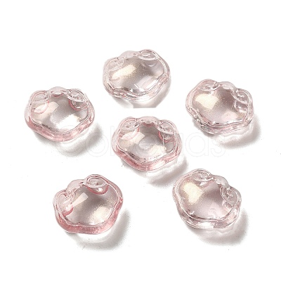 Transparent Glass Pendants GLAA-D025-08C-1