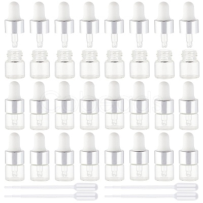 1ml Glass Dropper Bottles MRMJ-AR0001-01-1