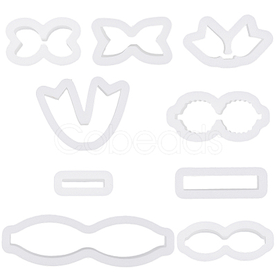 4 Boxs 4 Styles Plastic Molds DIY-SC0030-53A-1
