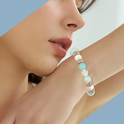 50Pcs 2 Colors Brass Rhinestone Beads KK-PA0001-04-1