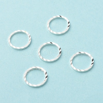 Brass Linking Rings KK-F831-018C-S-RS-1
