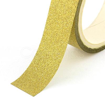 Glitter Powder DIY Scrapbook Decorative Paper Tapes DIY-S028-02-1