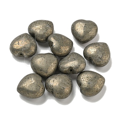 Natural Pyrite Beads G-P531-A22-01-1