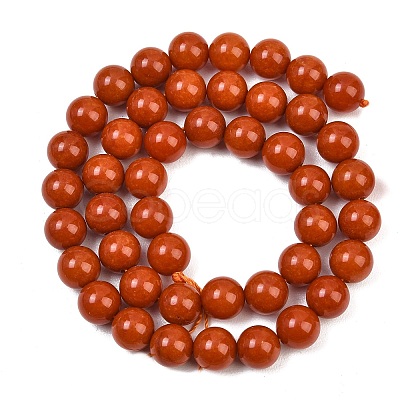 Dyed Natural White Jade Beads Strands GG-CBAD029-A03-8mm-1