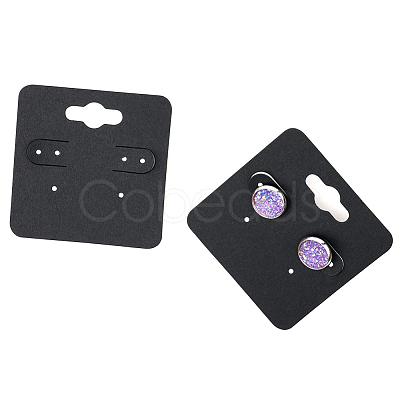 200Pcs Paper Earring Display Cards CDIS-CN0001-02B-1