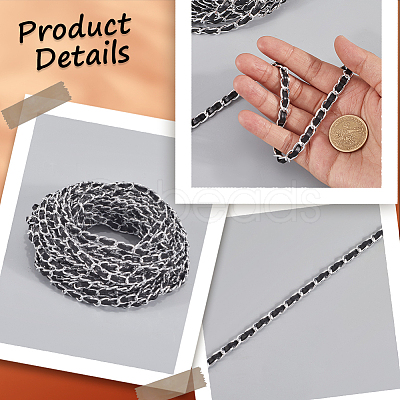 CutHollow 10Yards Oxidation Aluminum Rope Chains CHA-CL0001-01A-02-1
