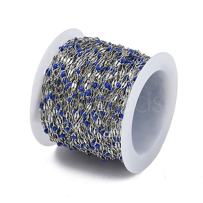 Brass Dapped Chains AJEW-Q153-02P-14-1