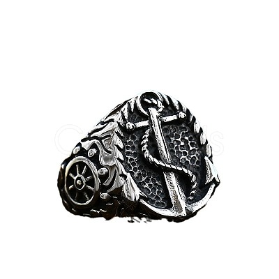 304 Stainless Steel Finger Rings for Men FS-WG78993-20-1