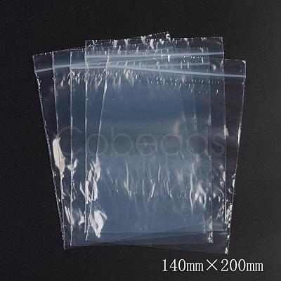 Plastic Resealable Packaging Bags OPP-G001-F-14x20cm-1