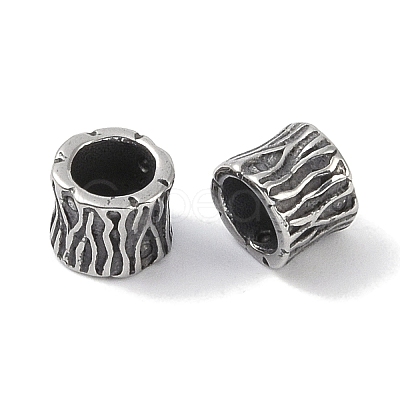 316 Surgical Stainless Steel European Beads STAS-P362-19AS-1