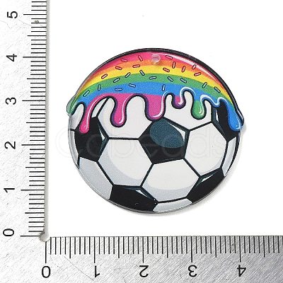 Printed Acrylic Pendants OACR-T032-01A-1