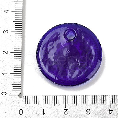 Handmade Lampwork Pendants LAMP-R005-01K-1