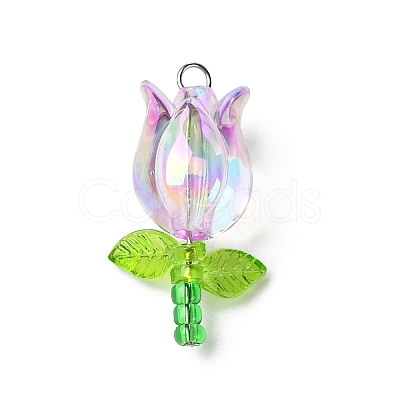 Acrylic Pendants PALLOY-JF03535-02-1
