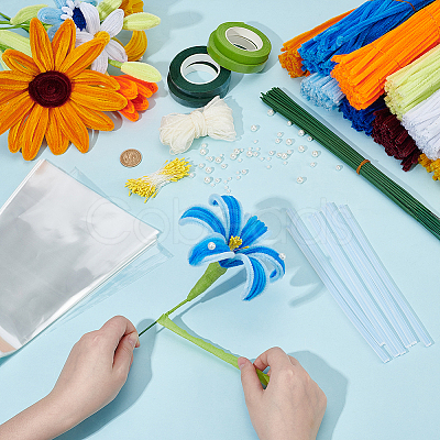 DIY Plush Sticks Set DIY-OC0015-60-1