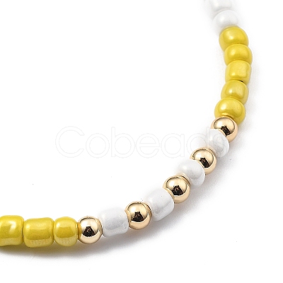 Adjustable Nylon Cord Braided Bead Bracelets BJEW-JB05480-01-1