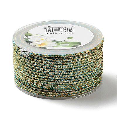 14M Two Tone Polyester Braided Cord OCOR-G015-02A-09-1
