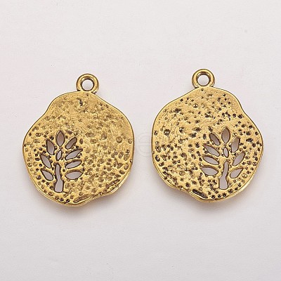 Tibetan Style Alloy Pendants LS-TIBEP-A14120-AG-LF-1