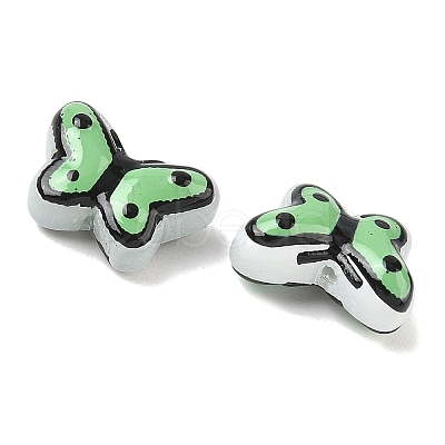 Transparent Glass Enamel Beads LAMP-C023-03D-1
