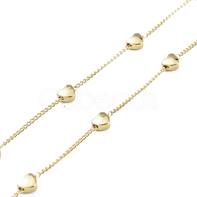 Handmade Brass Twisted Chains CHC-I006-06G-1