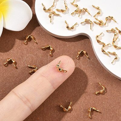 SHEGRACE Brass Bead Tips XGR0055G-61G-1