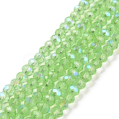 Electroplate Glass Beads Strands X1-EGLA-A034-T8mm-L17-1