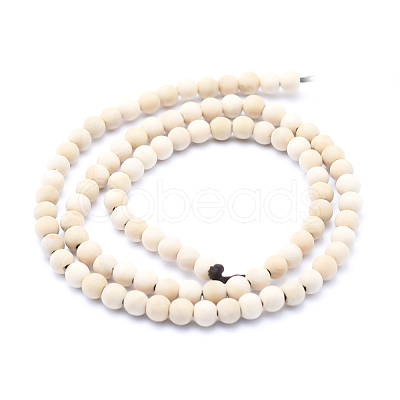 Natural Wood Beads Strands WOOD-P011-07-10mm-1