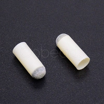 Plastic Billiards Cue Head Cover AJEW-WH0240-31A-1